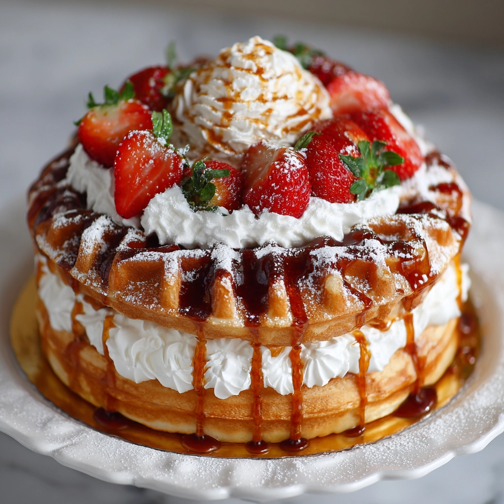 Waffle Cake