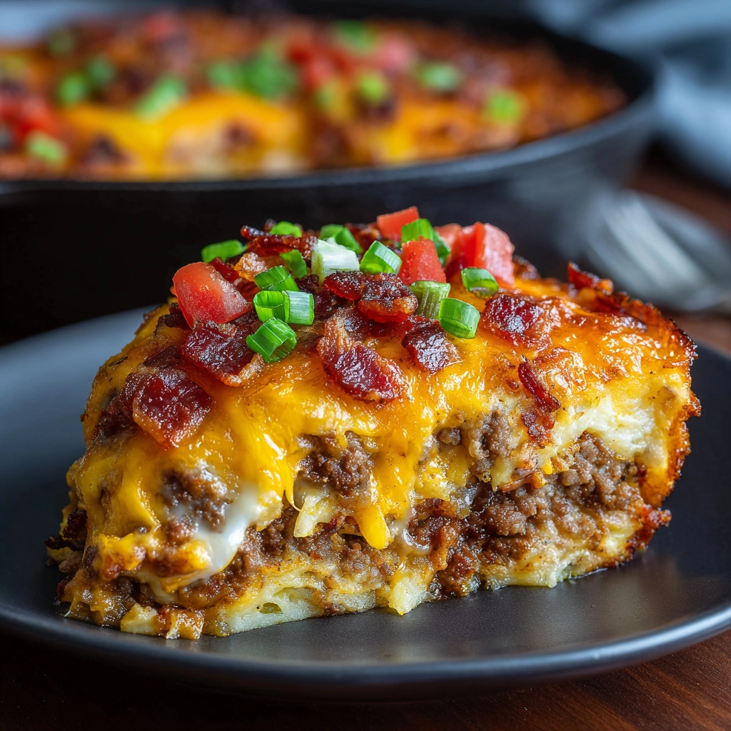 Bacon Cheeseburger Casserole
