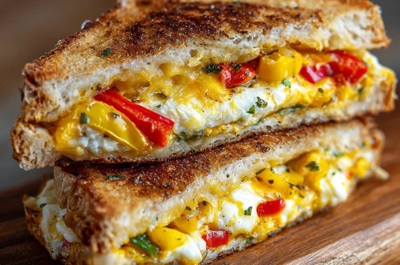 Banana Pepper Grilled Cheese Twist