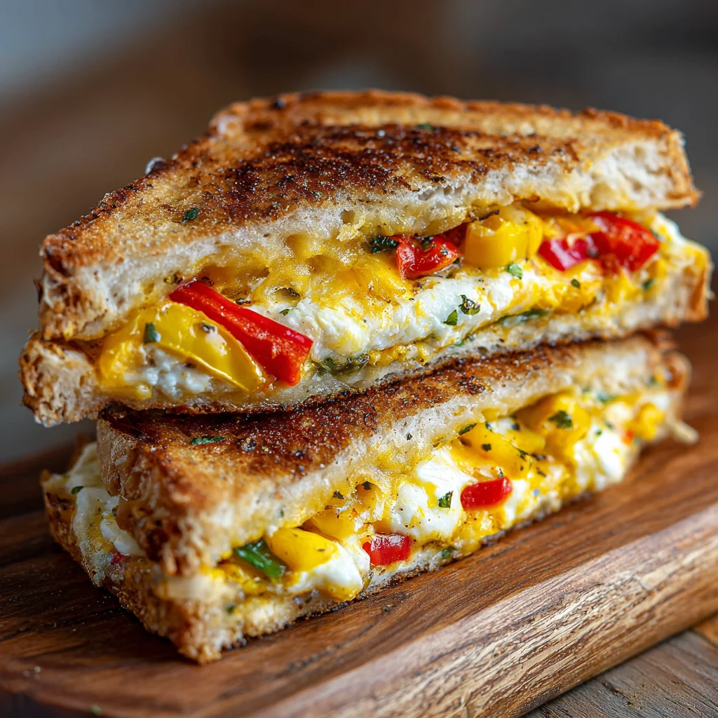Banana Pepper Grilled Cheese Twist