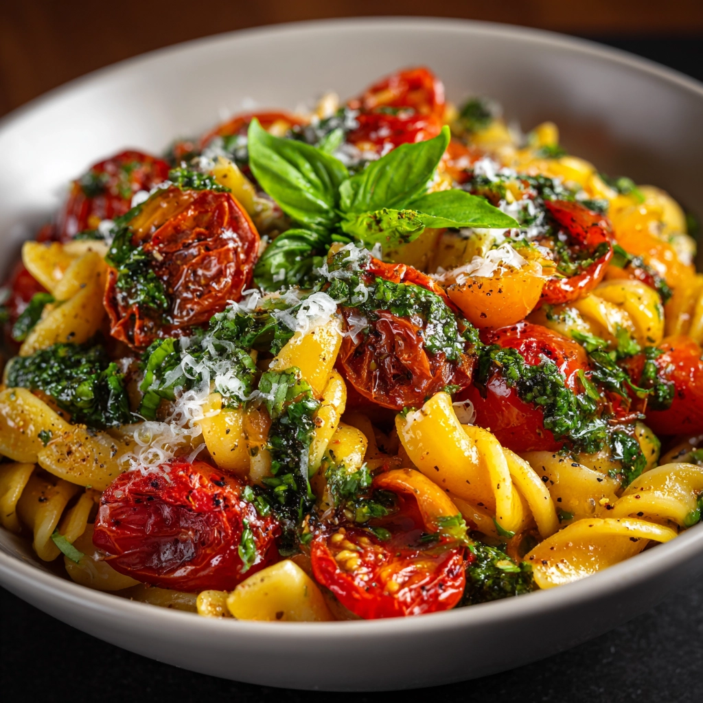 Basil Tomato Pasta Recipe