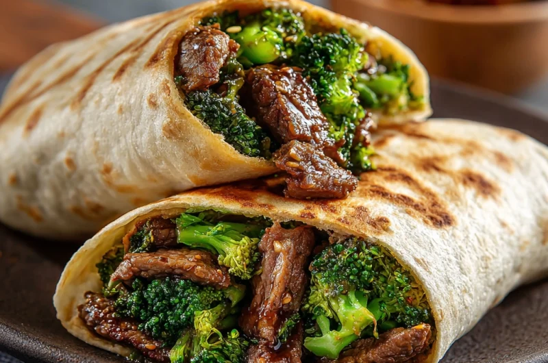 Beef Broccoli Wrap: A Quick, Flavor-Packed Asian-Inspired Meal
