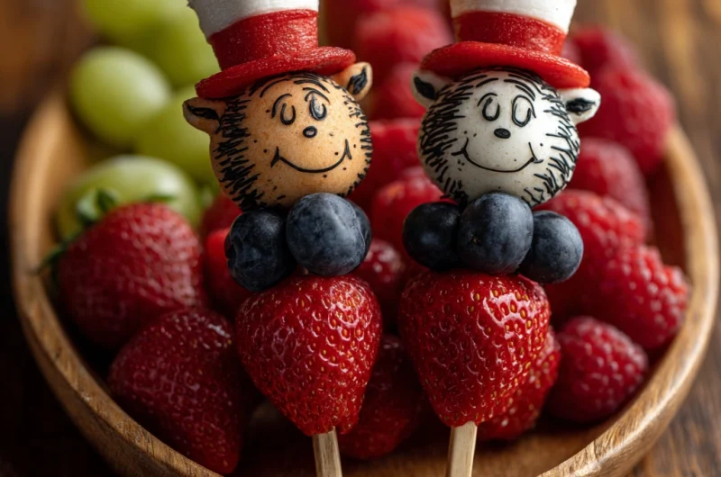 Cat in the Hat Fruit Kabobs: A Fun and Healthy Treat for Kids