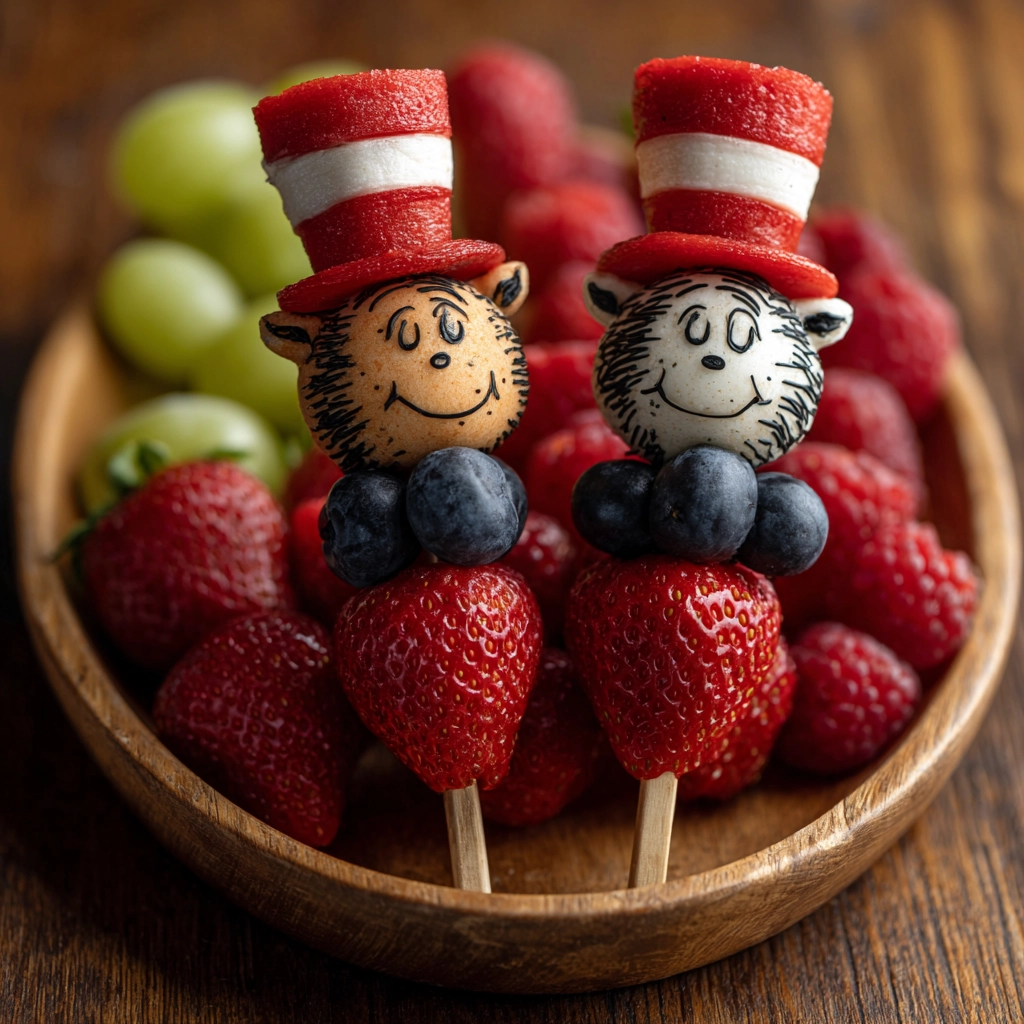 Cat in the Hat Fruit Kabobs Recipe