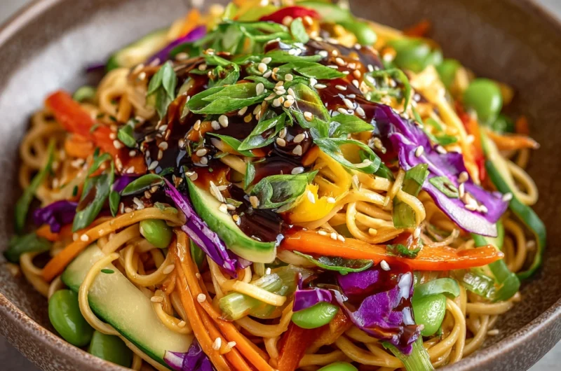 Cold Teriyaki Noodle Salad: Refreshing, Flavorful, and Easy to Make