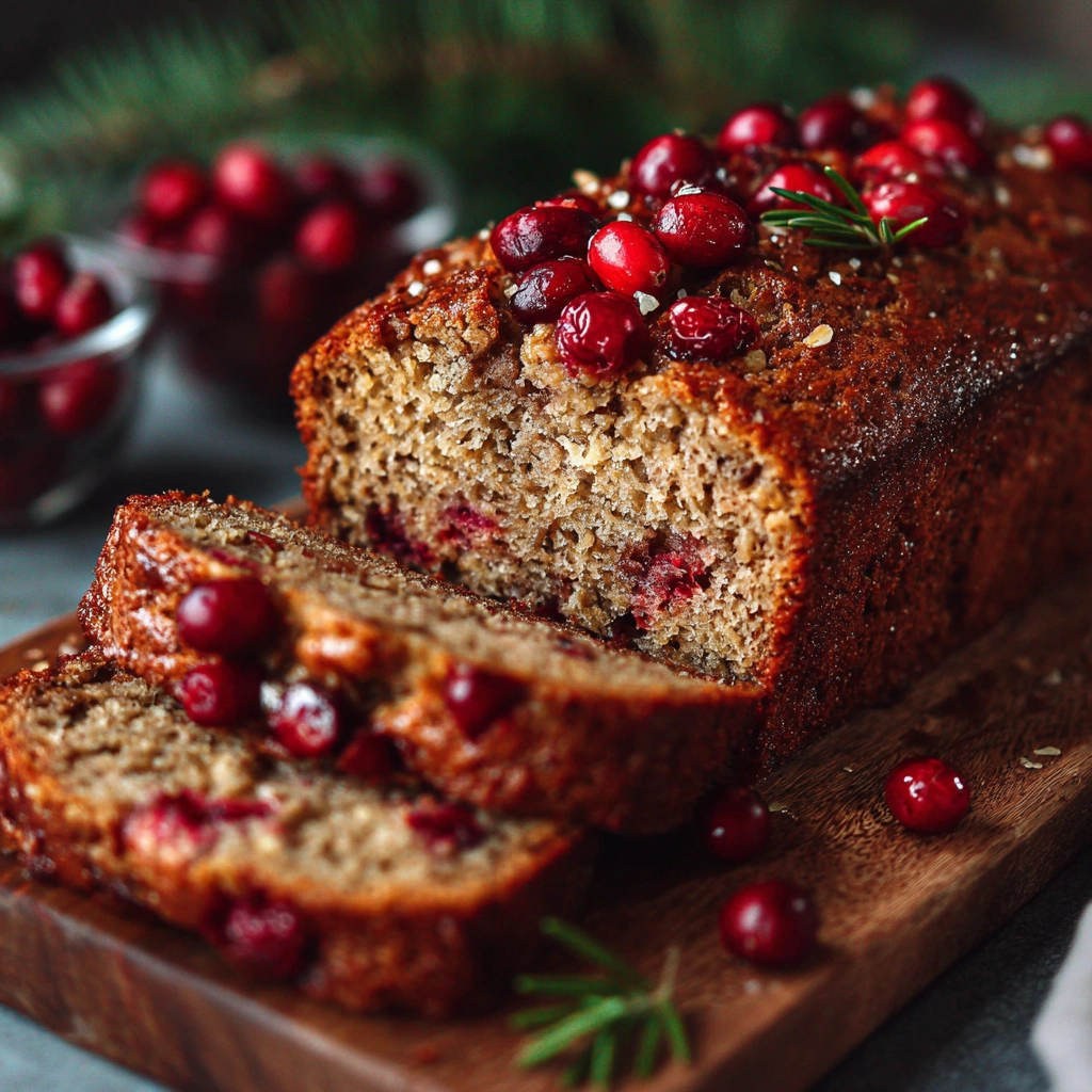 Cranberry Banana Bread