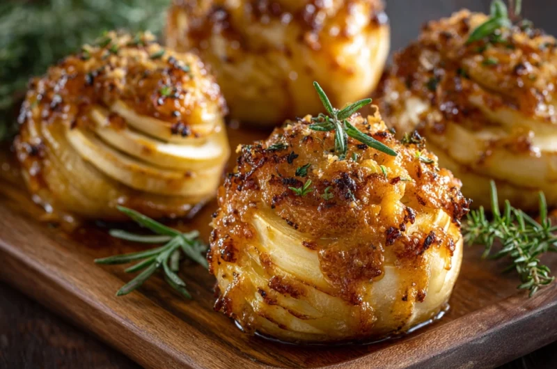 Crispy Apple Cheddar Bundles – Sweet and Savory Delight