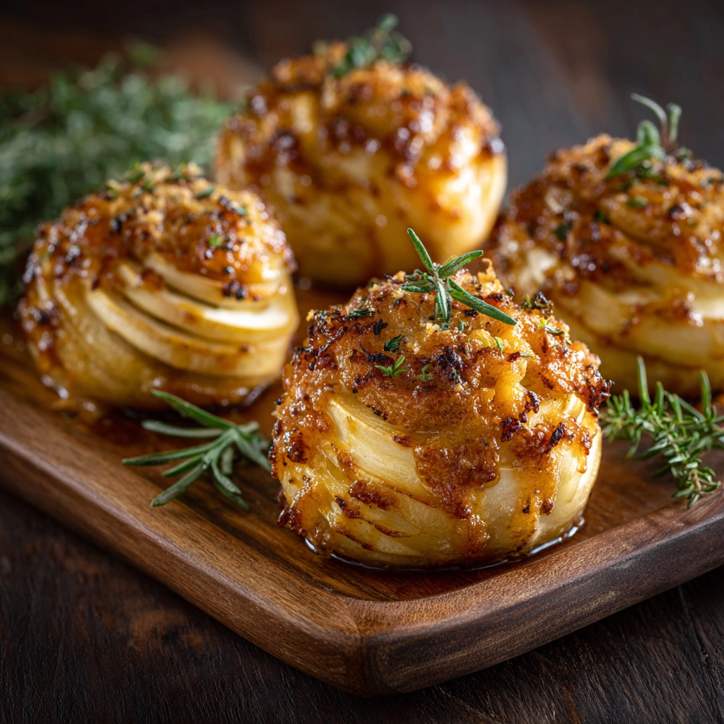 Crispy Apple Cheddar Bundles Recipe
