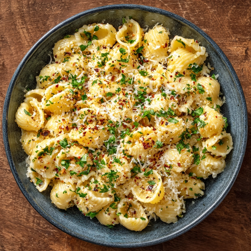 Garlic Parmesan Pasta Recipe