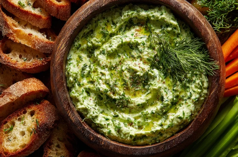 Green Goddess Dip: Creamy, Fresh, and Perfect for Any Occasion