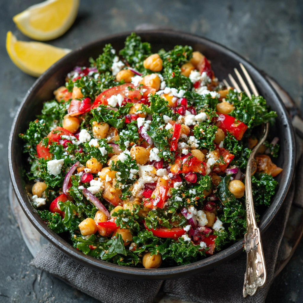 Kale and Chickpea Salad