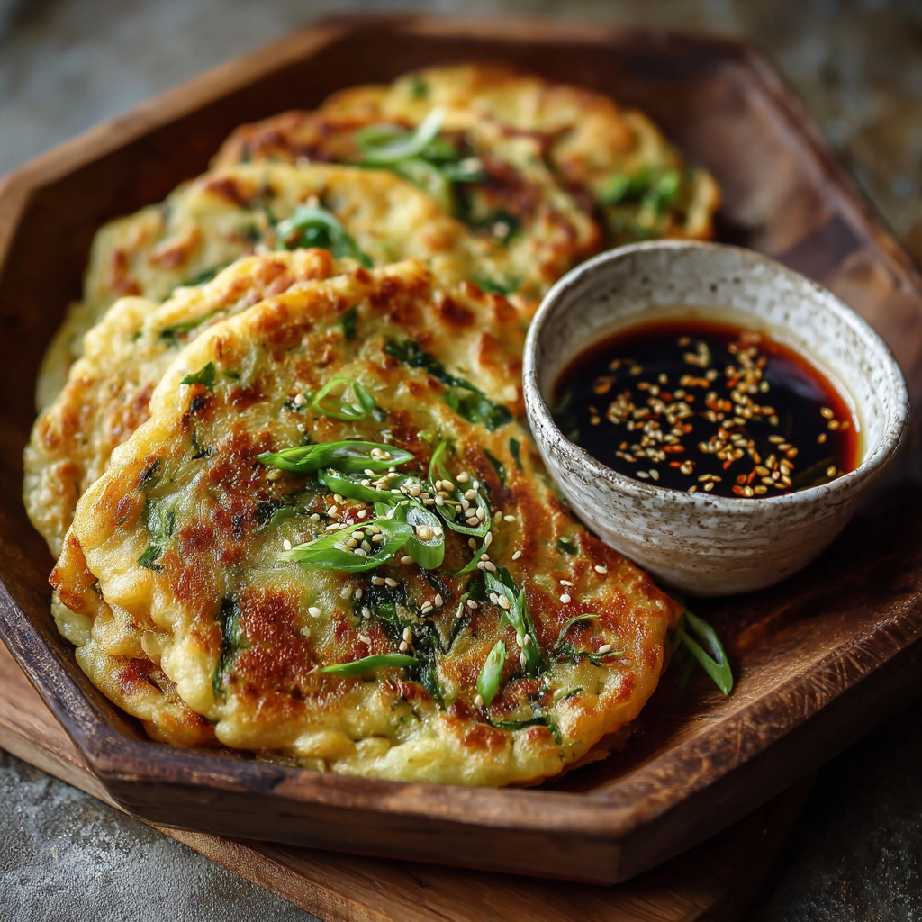 Korean Scallion Pancakes