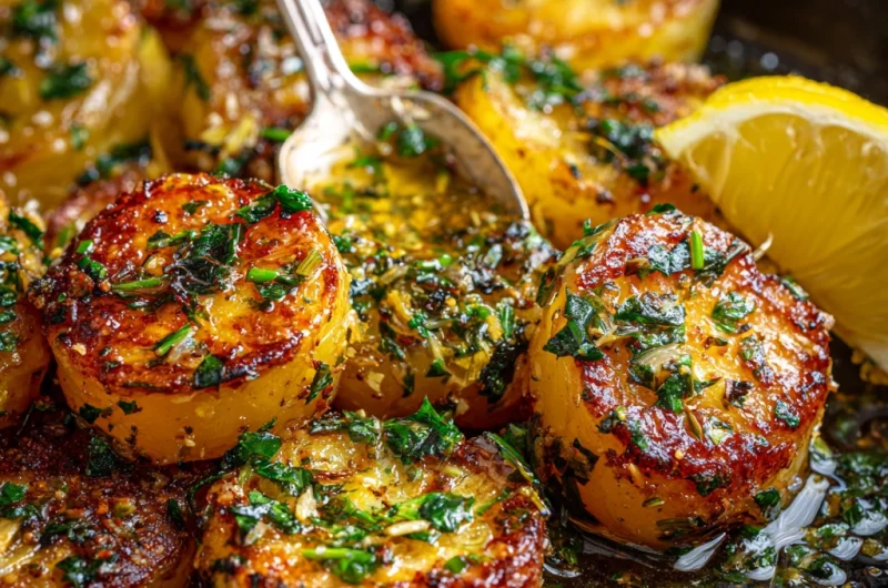 Lemon Butter Melting Potatoes: A Perfectly Tender and Flavorful Side