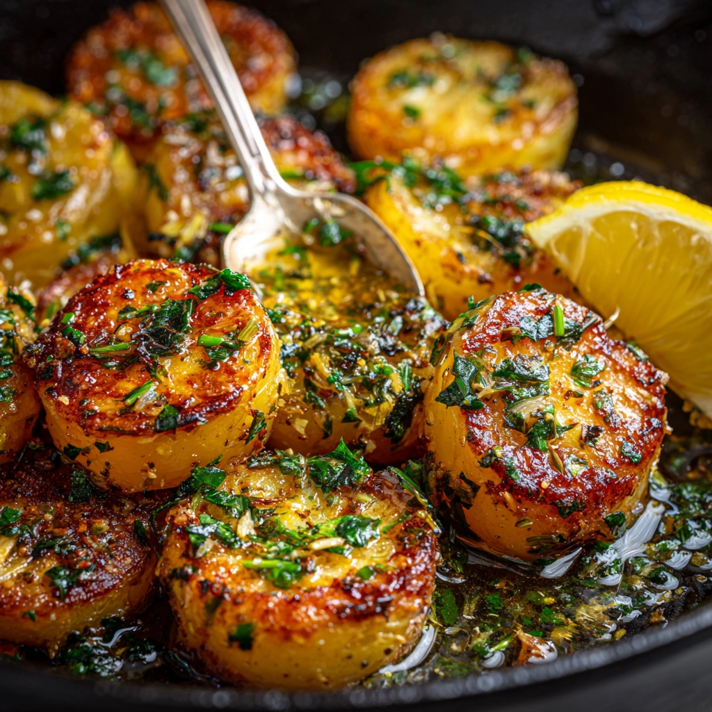 Lemon Butter Melting Potatoes
