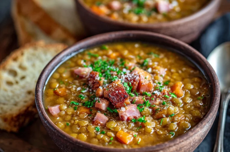 Lentil Soup with Ham Recipe: Hearty, Flavorful, and Perfect for Any Occasion