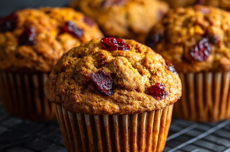 Pumpkin Cranberry Muffins: A Perfect Blend of Cozy Fall Flavors