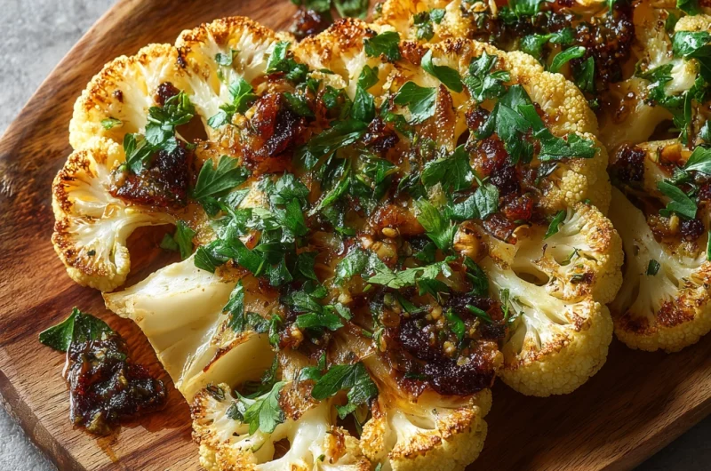 Roasted Cauliflower Steaks: A Flavorful, Healthy Plant-Based Delight
