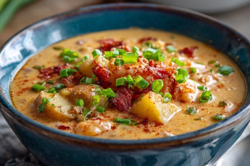 Slow Cooker Cajun Potato Soup: Creamy, Spicy Comfort Made Easy