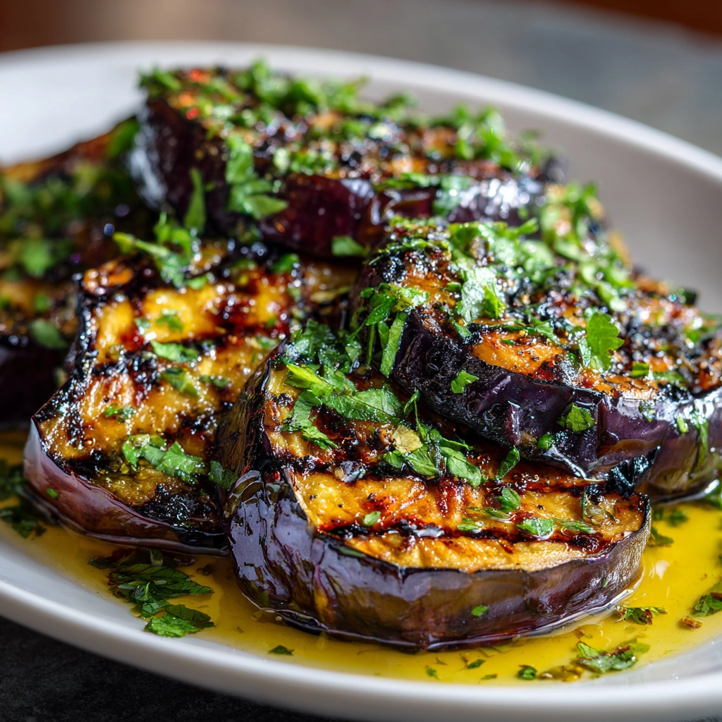 Smoky Grilled Eggplant