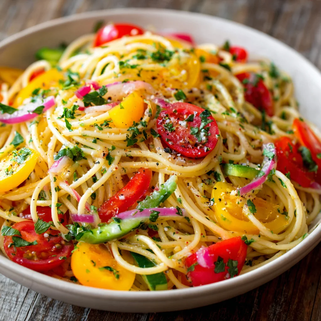 Spaghetti Salad Recipe