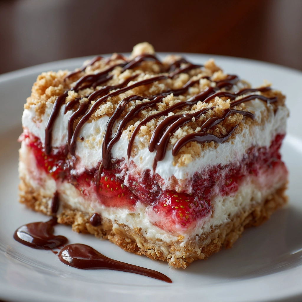 Strawberry Crunch Bars Recipe