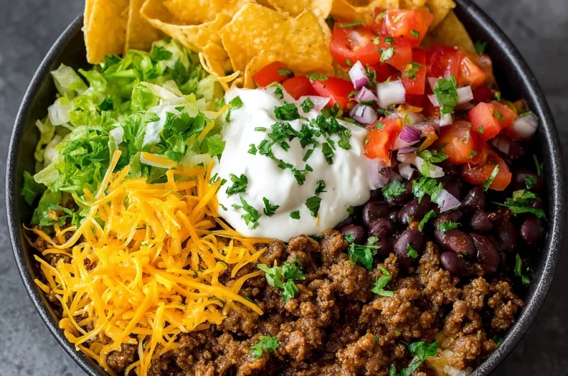 Taco Bowl Recipe: A Flavor-Packed, Easy-to-Make Meal