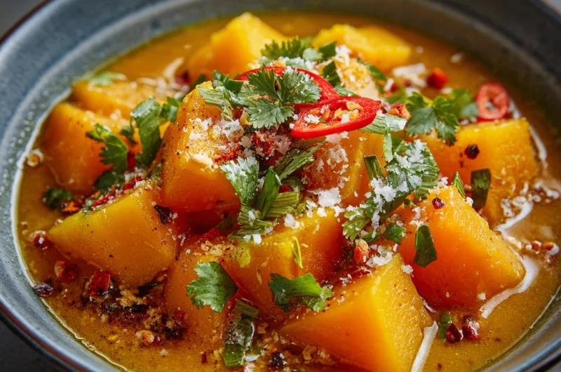 Thai Pumpkin Coconut Stew: A Creamy, Flavorful Comfort Meal