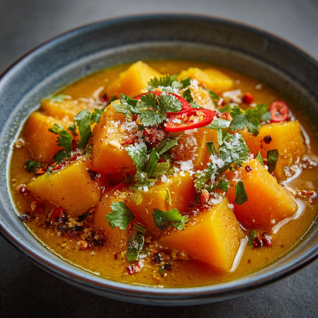 Thai Pumpkin Coconut Stew Recipe
