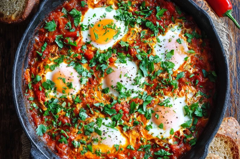 Vegan Shakshuka – Flavorful, Healthy, and Plant-Based Breakfast