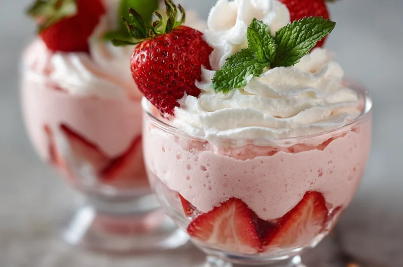 Cool Strawberry Cream – A Refreshing Delight