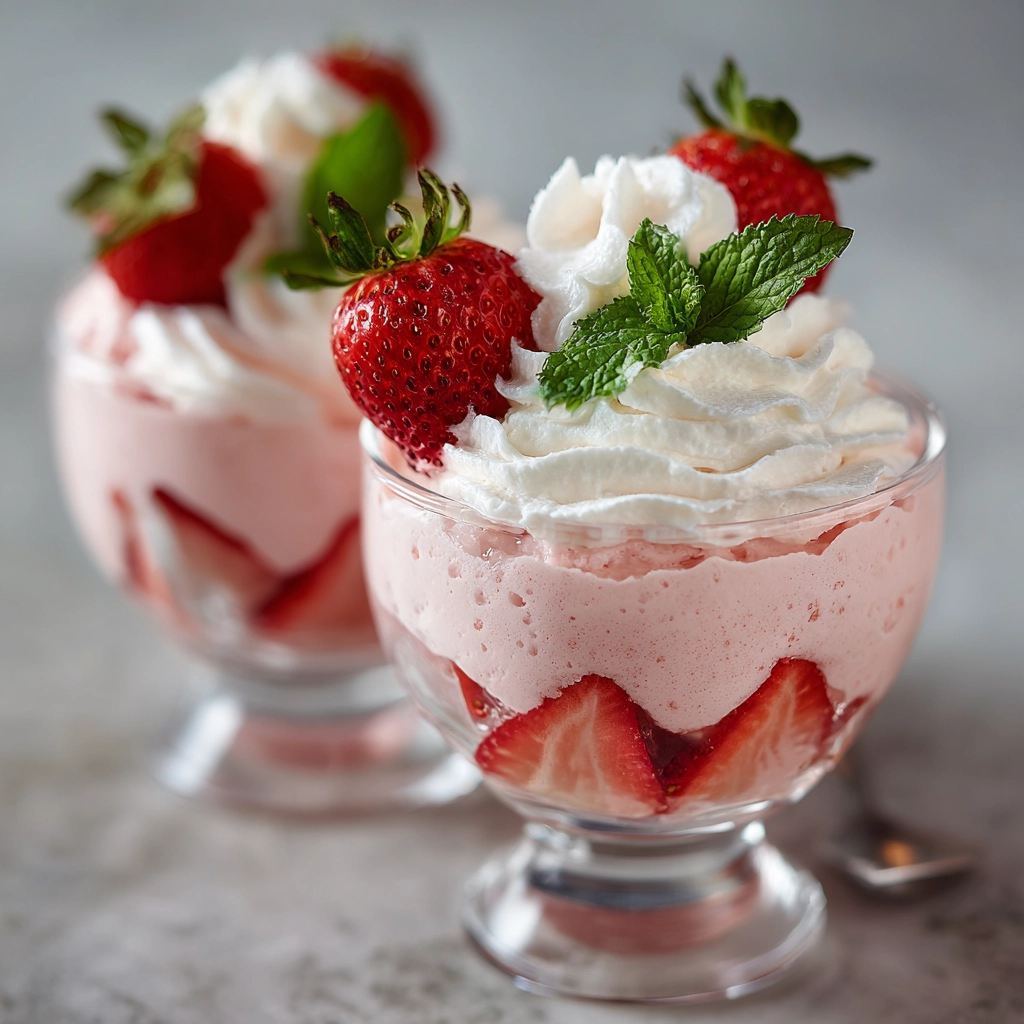 Cool Strawberry Cream Recipe