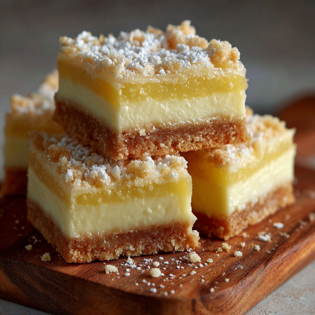 Creamy Lemon Squares Recipe