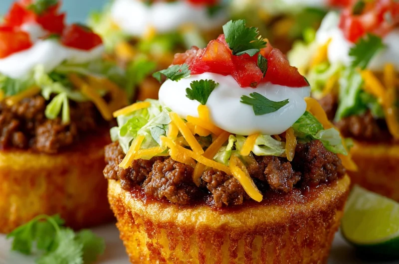 Crispy Taco Cupcakes Recipe: A Fun and Flavorful Twist on Classic Tacos