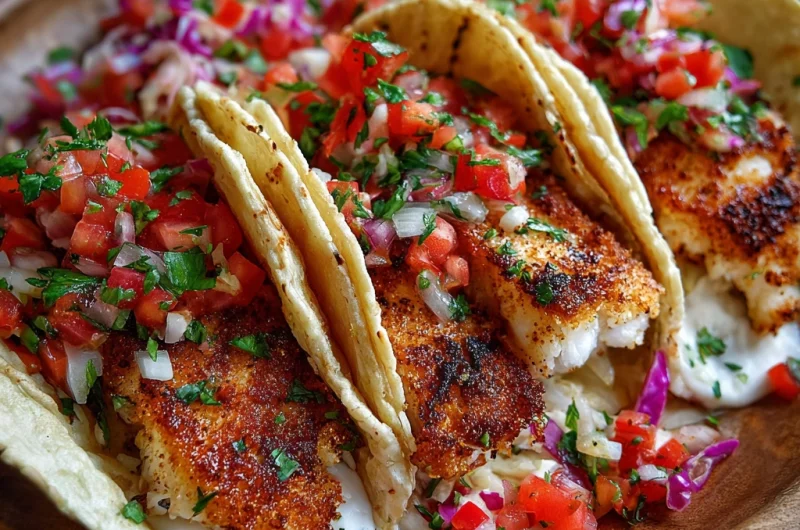 Delicious Easy Baja Fish Tacos Recipe
