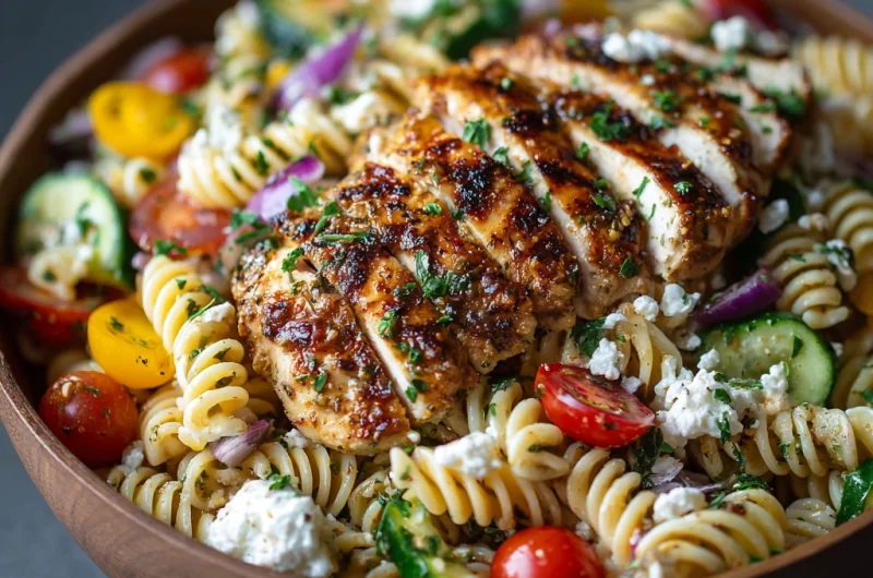 Healthy Chicken Pasta Salad Recipe