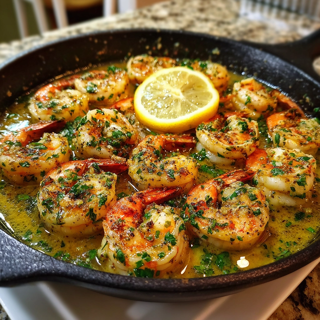 Healthy Shrimp Scampi
