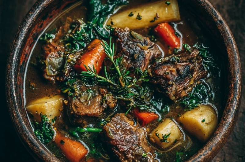 Lamb and Salsify Root Stew: A Hearty, Rustic Comfort Dish