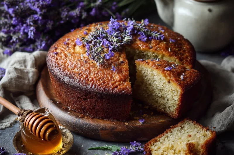Lavender & Honey Coffee Cake Recipe