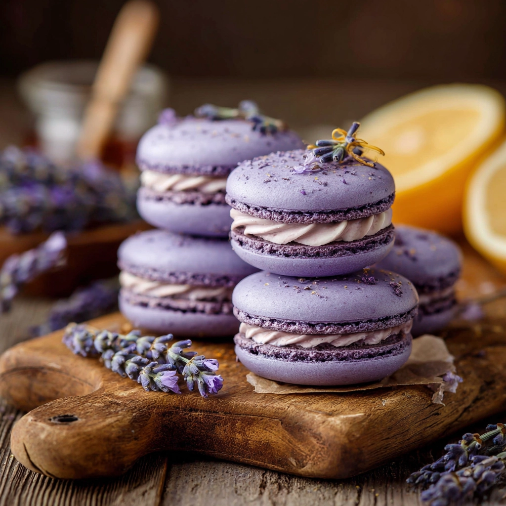 Lavender Macarons Recipe