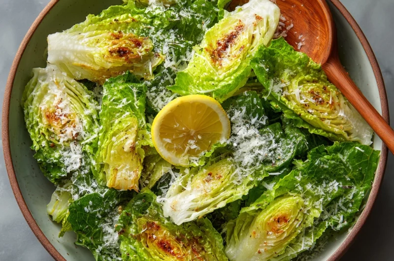 Lemon Parmesan Lettuce Salad Recipe: Fresh, Zesty, and Irresistibly Crisp