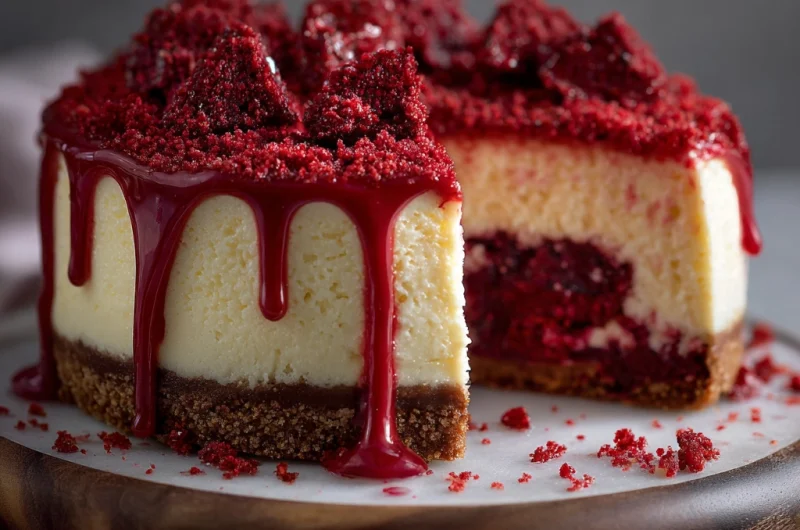 Red Velvet Cheesecake Bliss – Decadent, Creamy, and Irresistible