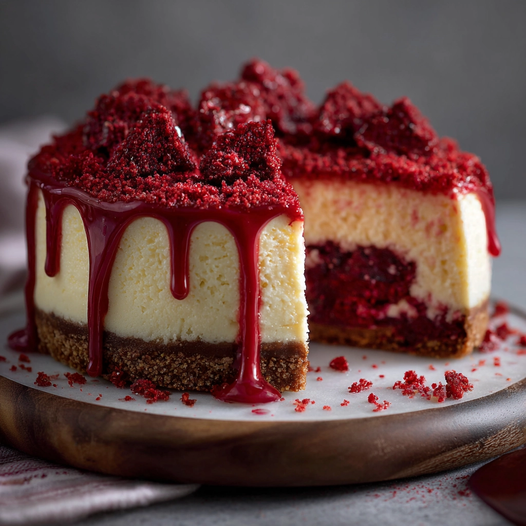 Red Velvet Cheesecake Bliss