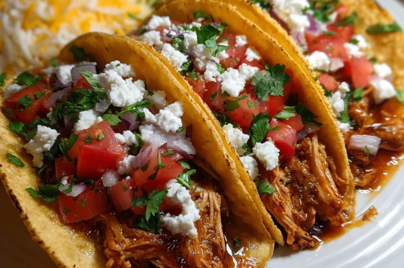 Slow Cooker Chicken Tacos Recipe: Easy, Juicy, and Flavorful