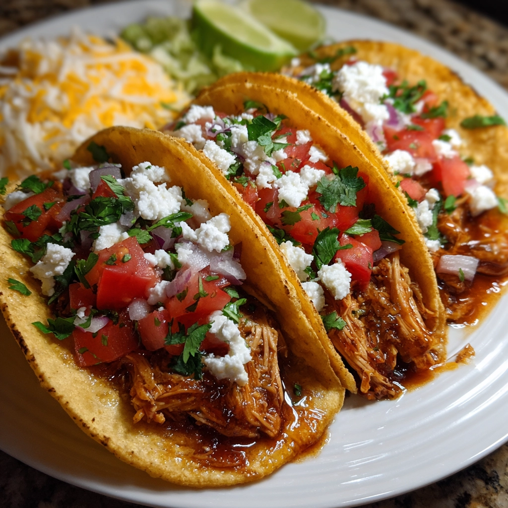Slow Cooker Chicken Tacos