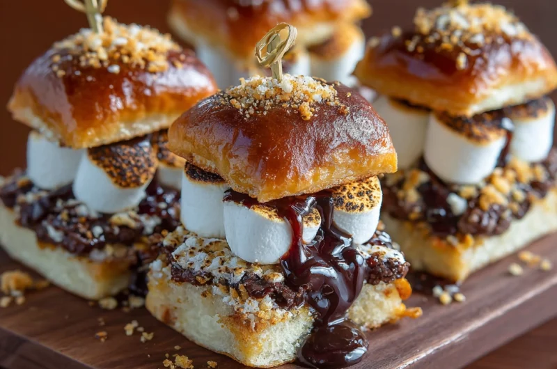 S’mores Sliders: The Ultimate Gooey Dessert You’ll Crave Again and Again