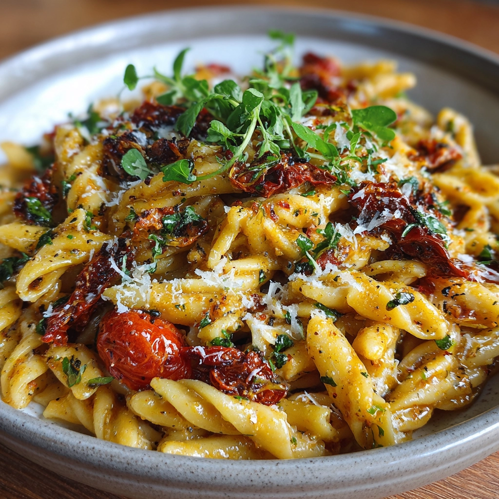 Sun Dried Tomato Pasta Recipe