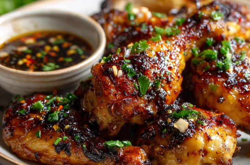 Sweet and Savory Honey Garlic Chicken Drumsticks Recipe
