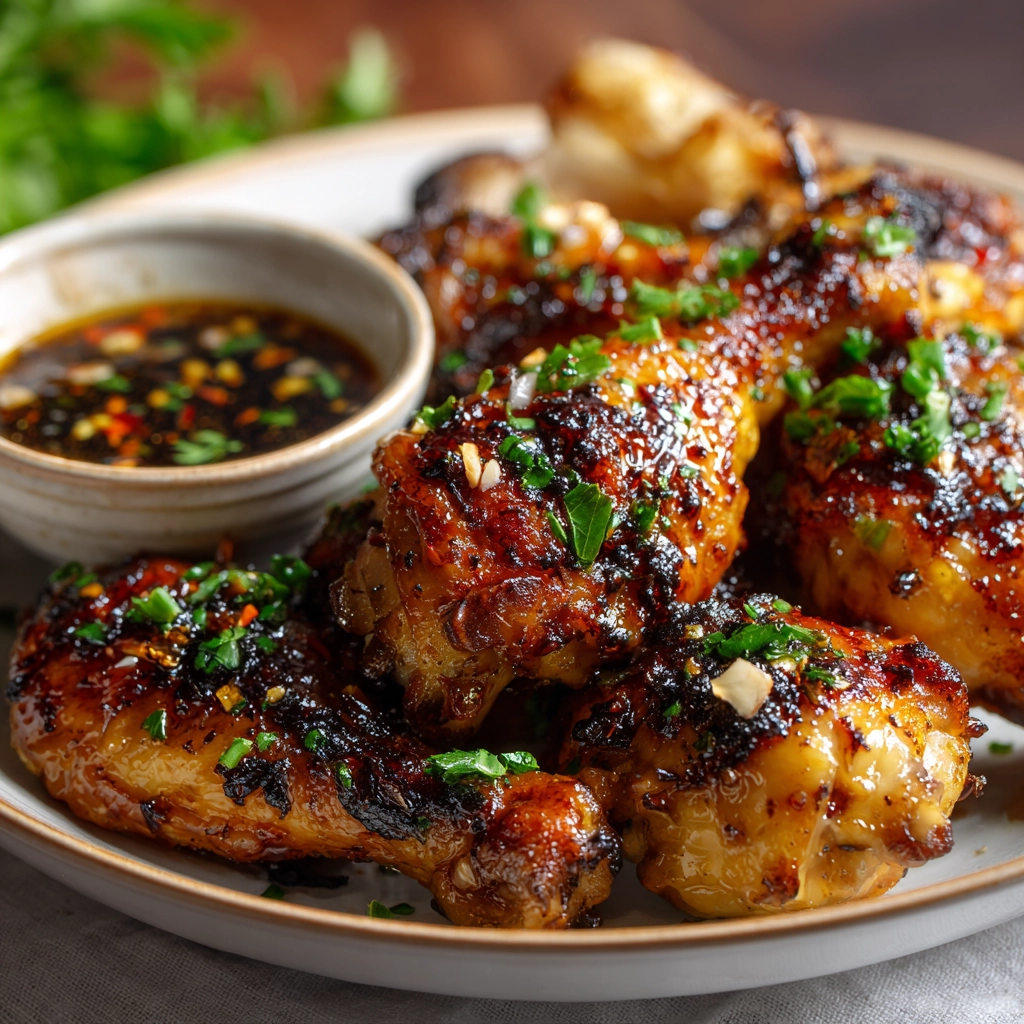Sweet and Savory Honey Garlic Chicken Drumsticks