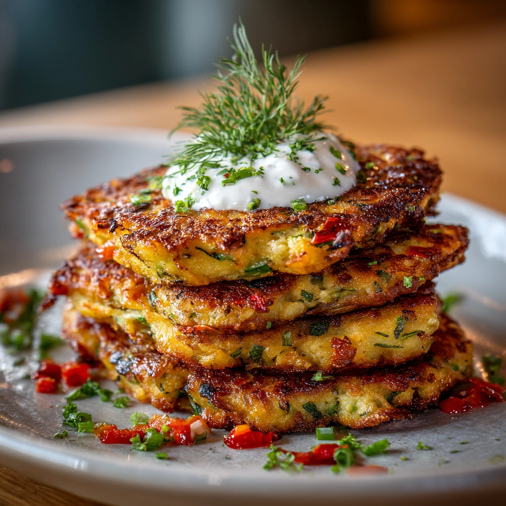 Vegetable Pancakes Recipe