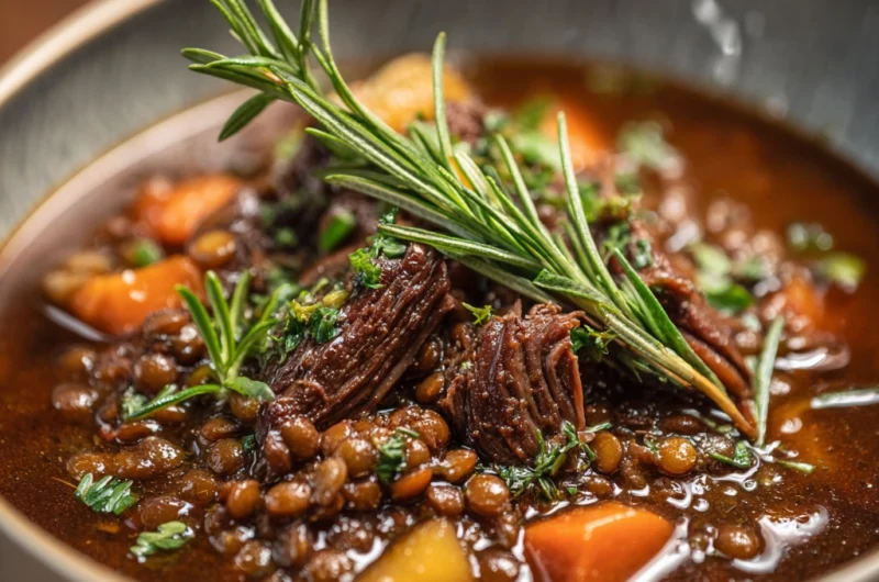 Hearty Venison Lentil Stew: A Rustic, Nutritious Comfort Meal